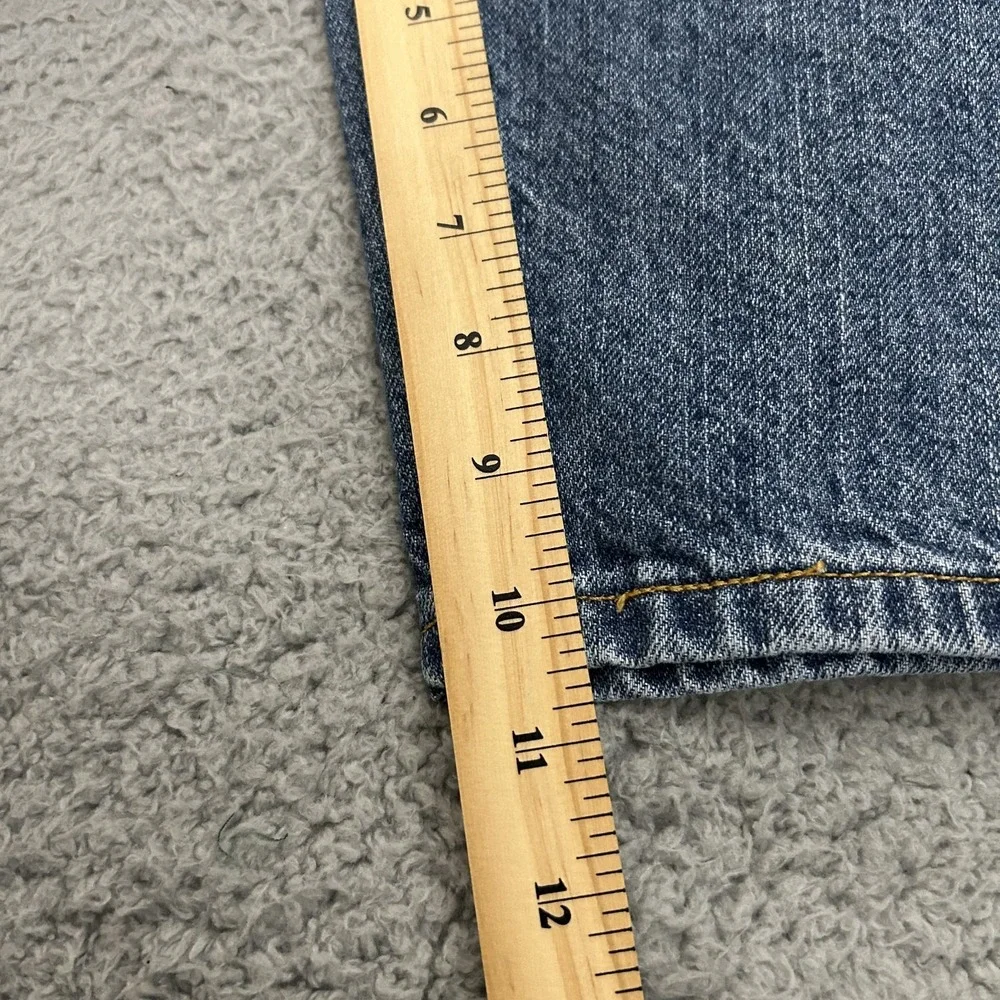 Levis Shorts Mens 33 Blue Denim 505 Regular Straight Bermuda 10